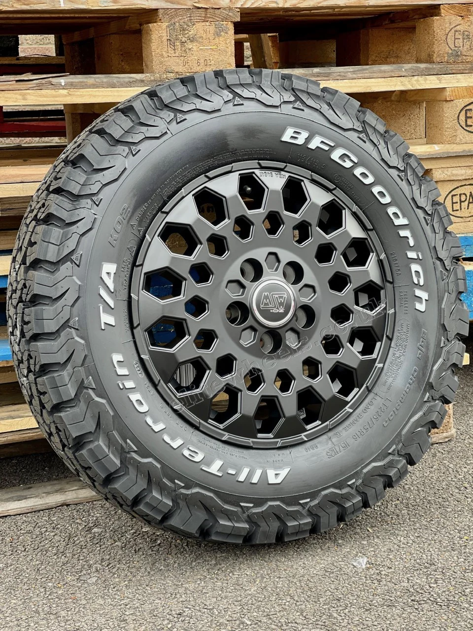 16" Fiat Ducato Citroen Relay Peugeot Boxer MSW 99 Alloy Wheels And BFG Tyres - Image 5