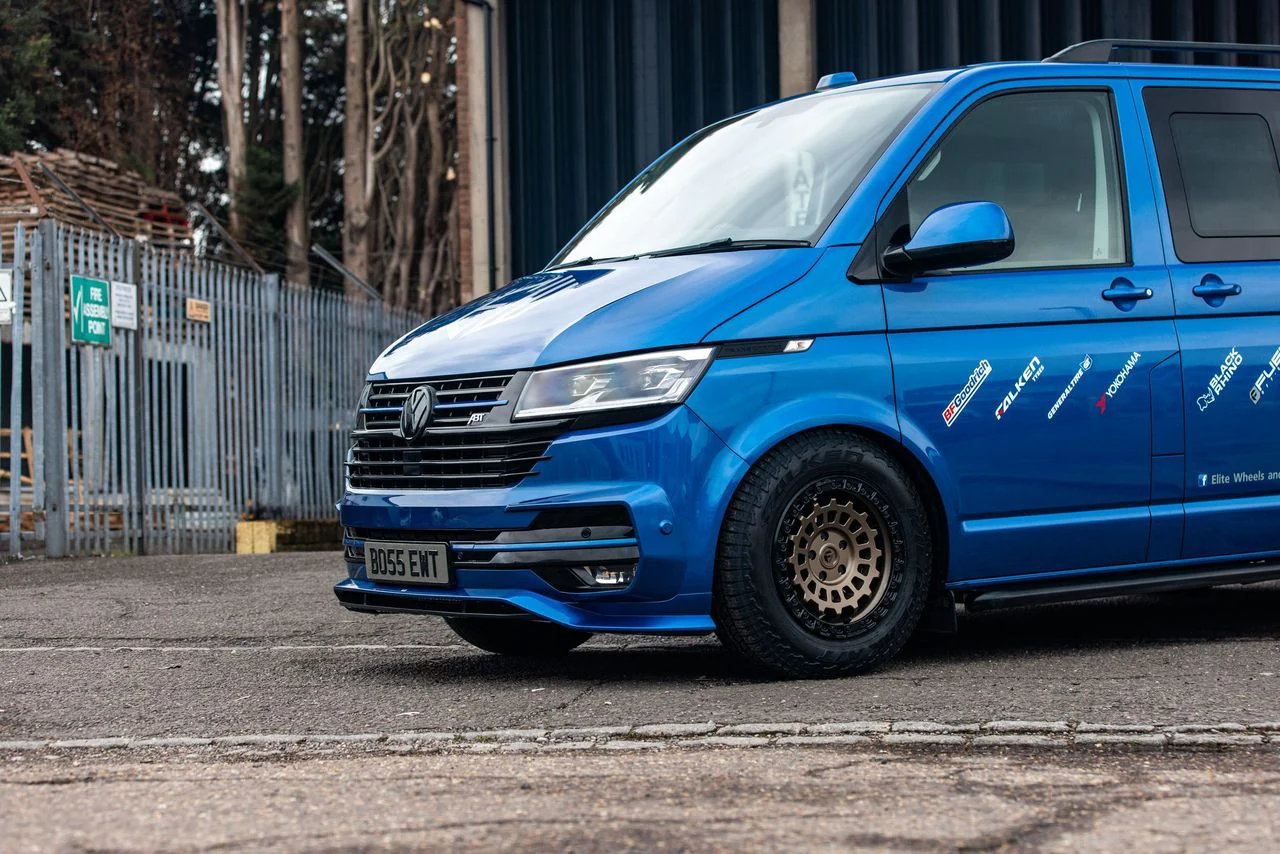 17" Volkswagen Transporter Fuel Zephyr Bronze Alloy Wheels - Image 13