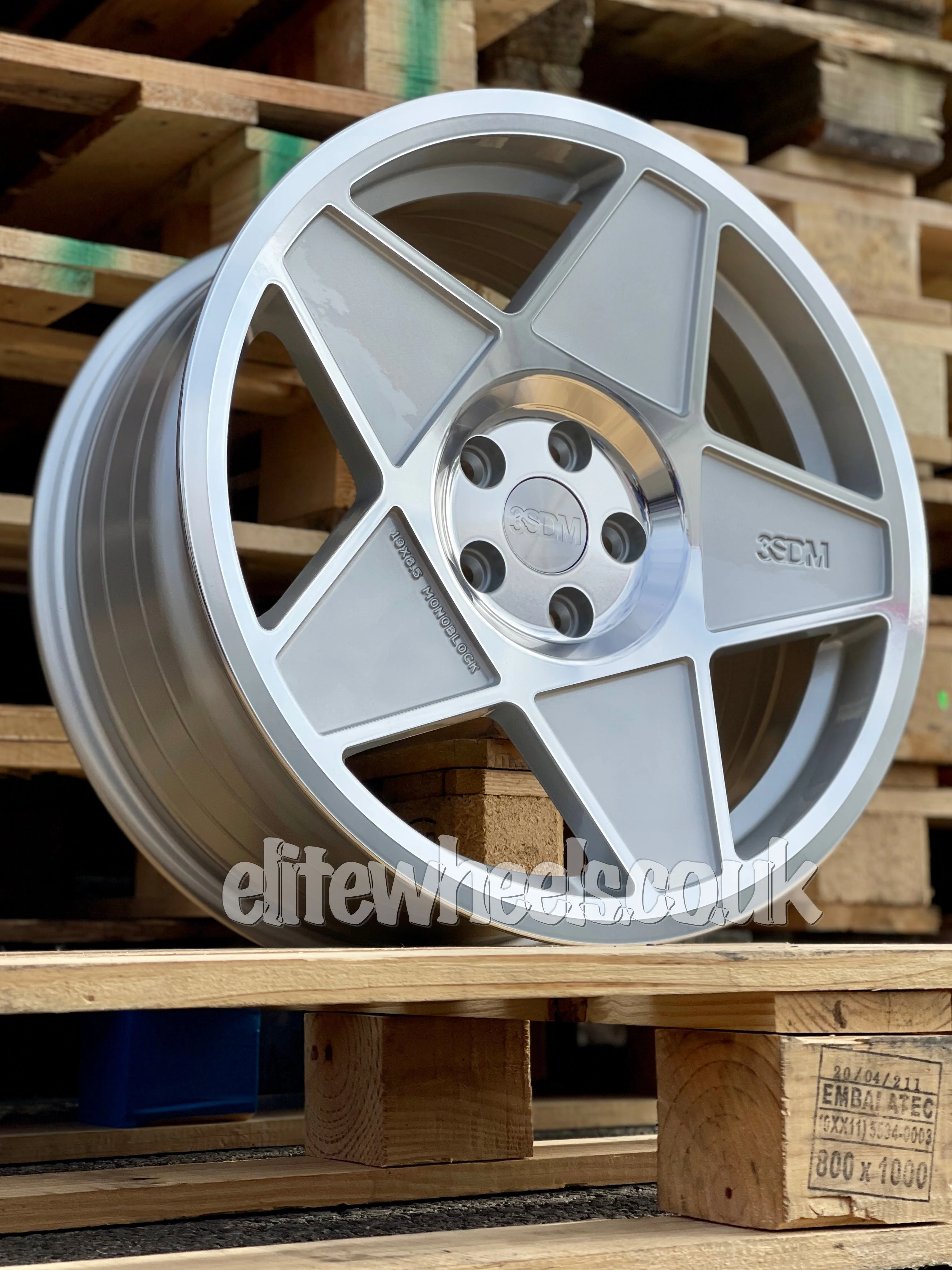 19" Volkswagen Caddy 3SDM 0.05 Silver Cut Alloy Wheels - Image 4