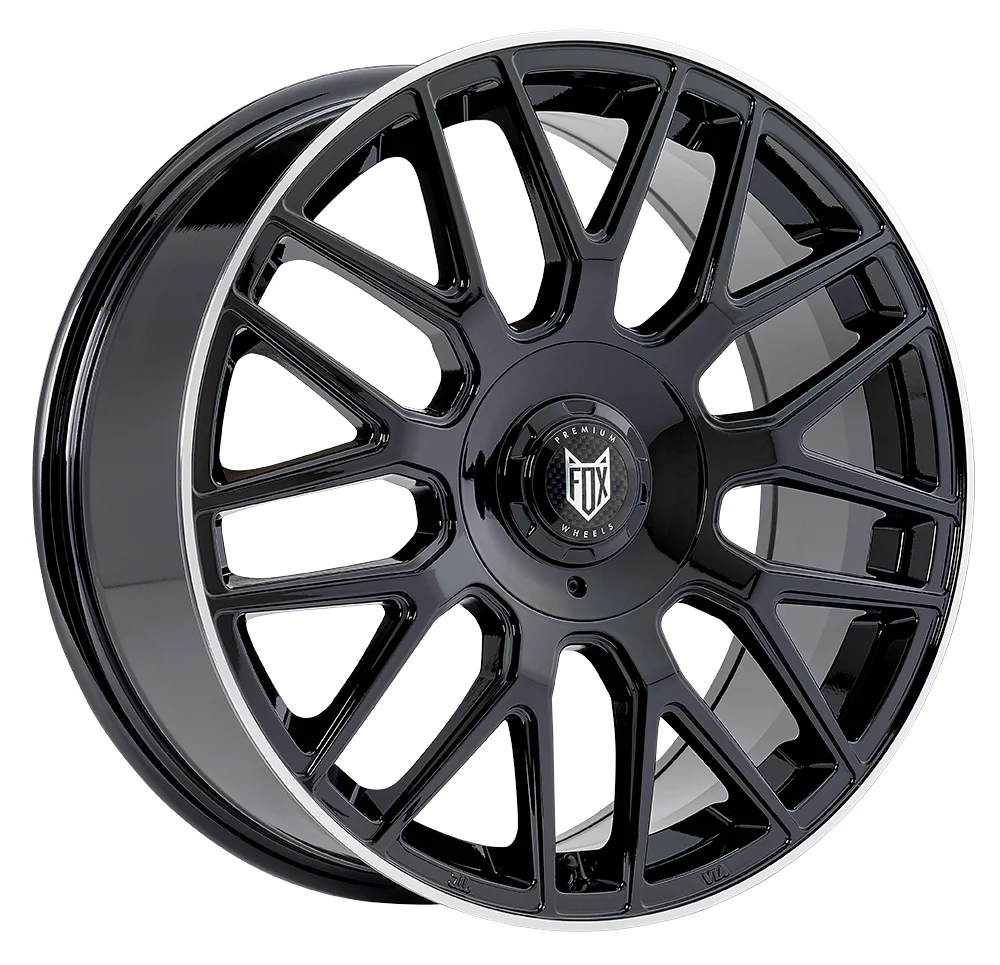 2 x FOX VR3 BLACK POLISH LIP & 2 x 225/35ZR19 88Y XL DYNAMO STREET-H MU02 + 2 x FOX VR3 BLACK POLISH LIP & 2 x 265/30ZR19 93Y XL DYNAMO STREET-H MU02