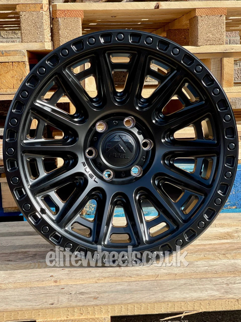 20" Toyota Hilux Fuel Cycle Matt Black Alloy Wheels - Image 3