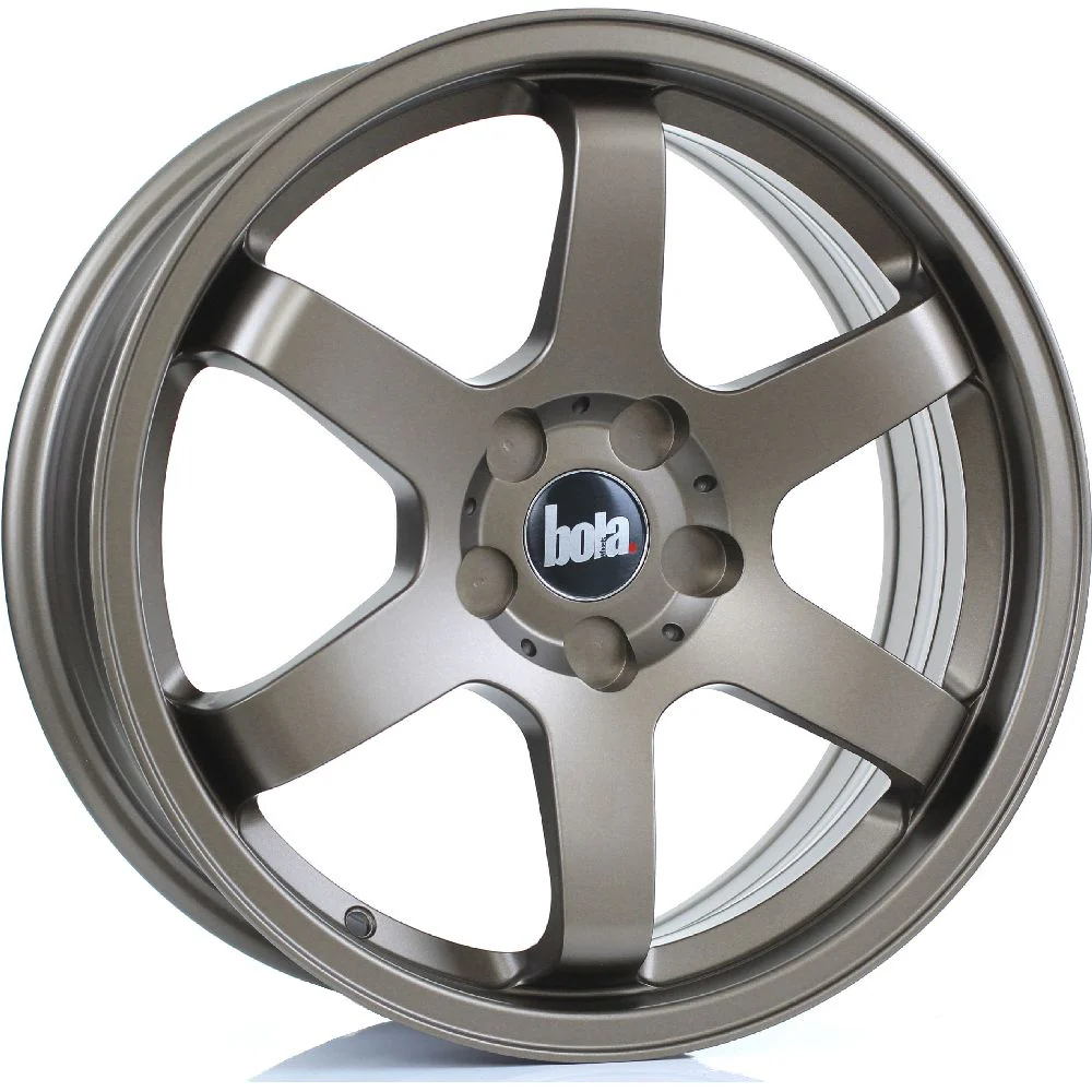 4 x BOLA B1 MATT BRONZE & 4 x 205/40ZR17 84W XL ACCELERA IOTA EVT