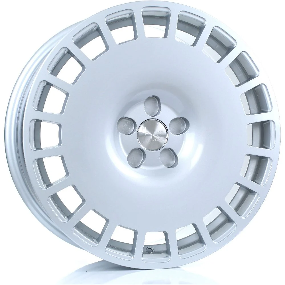 4 x BOLA B12 CRYSTAL SILVER & 4 x 235/40ZR18 95Y XL MICHELIN PILOT SPORT 4 DT1