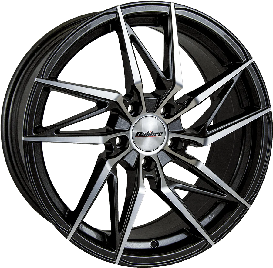 4 x Calibre CC-Z Gunmetal/polished & 4 x WESTLK 235/40R18 95W Z-107 XL