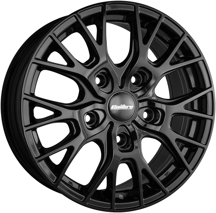 4 x Calibre Crusade Gloss Black & 4 x 235/50ZR18 101W XL DYNAMO STREET-H MU02