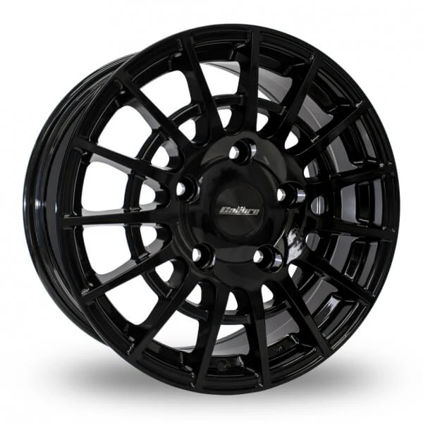 4 x Calibre T-Sport Black & 4 x 225/55R18 102V XL BRIDGESTONE TURANZA ALL SEASON 6 ENLITEN