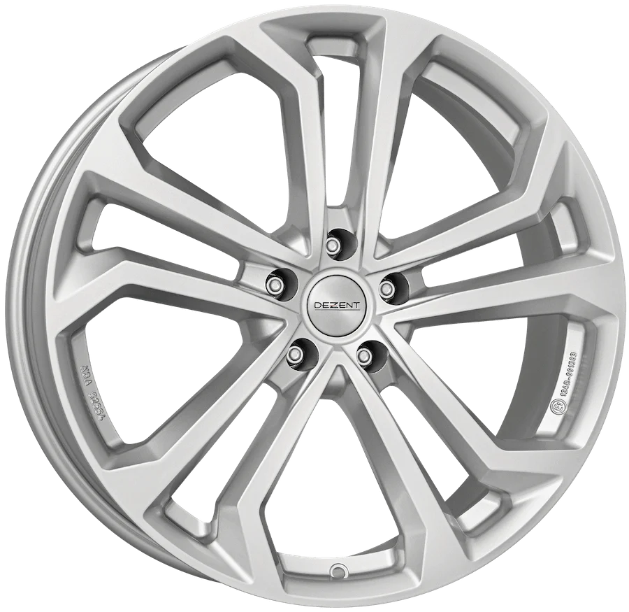 4 x Dezent TA Silver Silver & 4 x 215/60R17 100H XL BRIDGESTONE TURANZA 6 ENLITEN