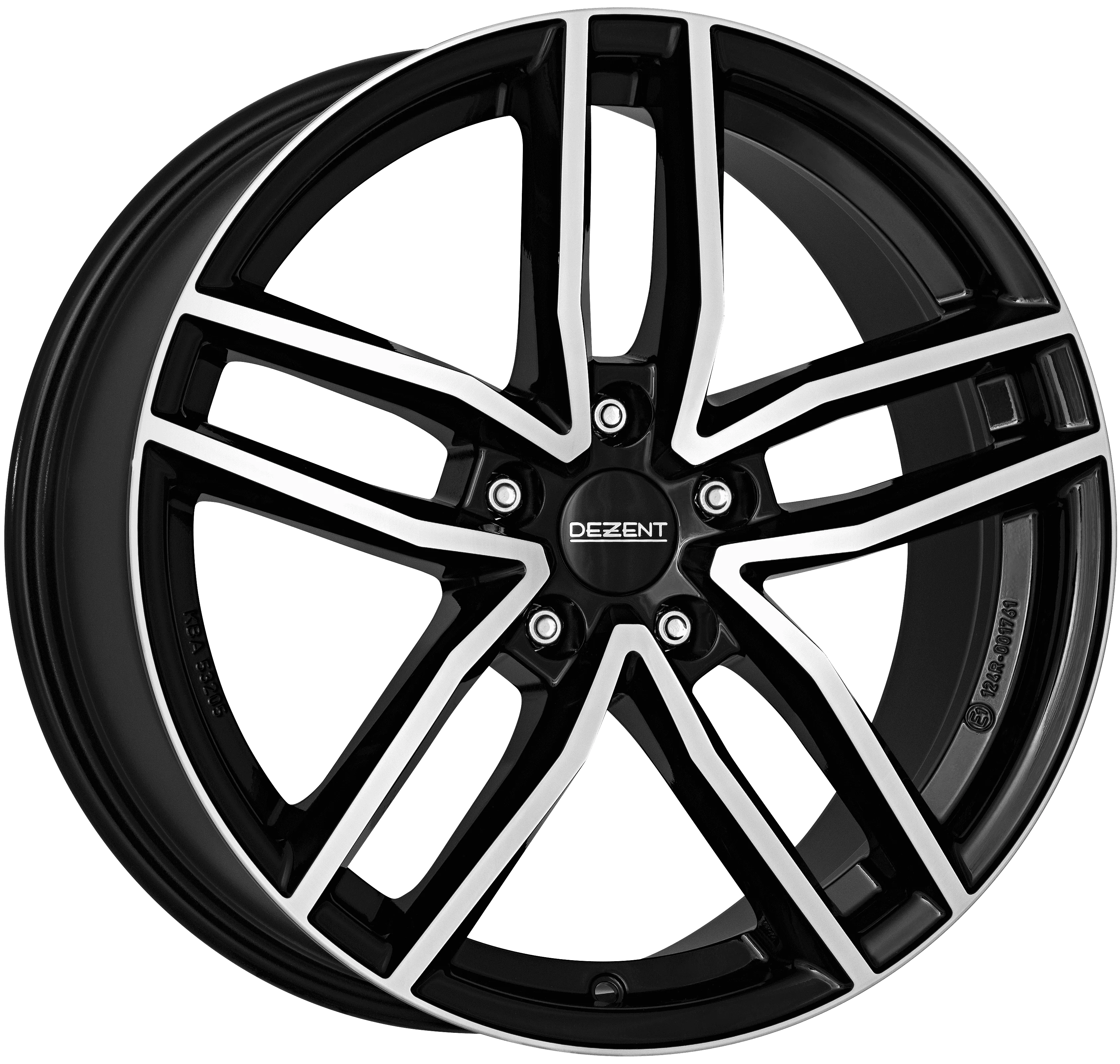 4 x Dezent TR dark Black / Polished & 4 x 215/45R16 CO PC2 90VXL AO