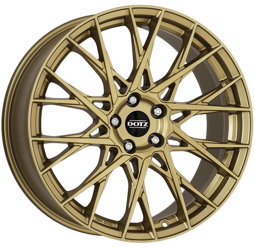 4 x Dotz Fuji gold Gold