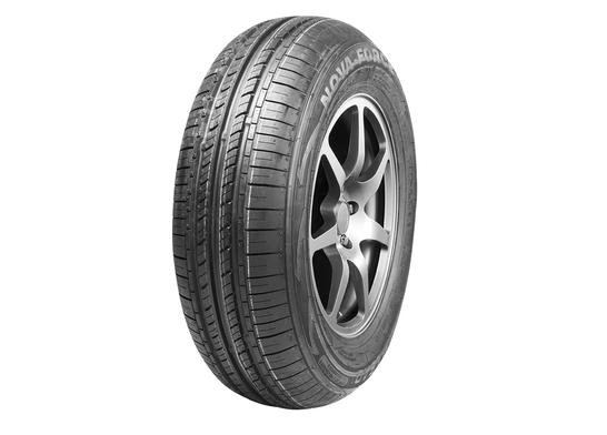 4 x FOX FX5 GLOSS BLACK & 4 x 225/45R17 94W XL LEAO NOVA-FORCE - Image 2