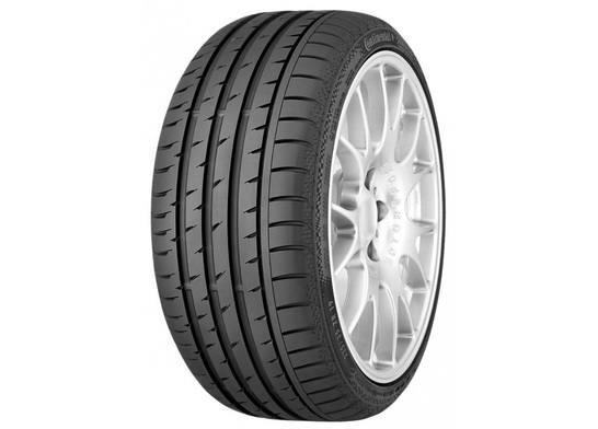 4 x FOX HIRO GLOSS BLACK POLISH LIP & 4 x 235/40ZR18 (95Y) XL CONTINENTAL FR CONTISPORTCONTACT 3 RO1 - Image 2