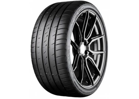 4 x FOX PF3 GLOSS BLACK & 4 x 225/40R18 92Y XL FIRESTONE FIREHAWK SPORT - Image 2