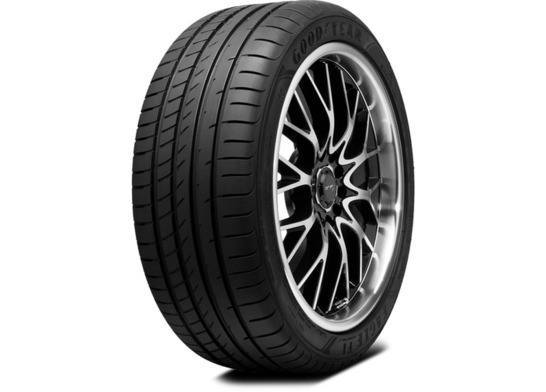 4 x FOX PF5 GLOSS WHITE & 4 x 235/40R18 95Y XL GOODYEAR FP EAGLE F1 ASYMMETRIC 2 - Image 2