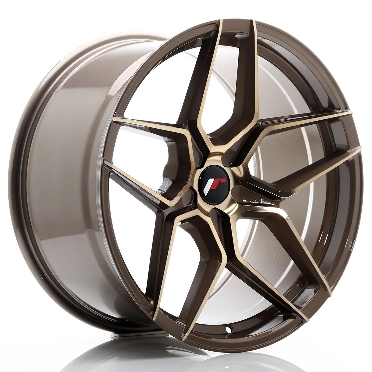 4 x JR Racing JR34 Platinum Bronze & 4 x 265/30ZR20 94Y XL ACCELERA PHI