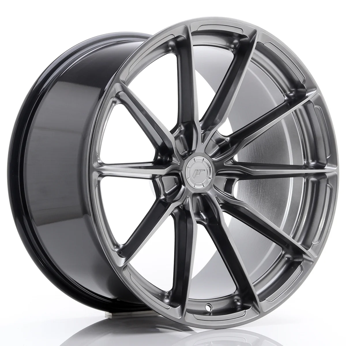 4 x JR Racing JR37 Hyper Black & 4 x 225/45R17 94Y XL PIRELLI POWERGY