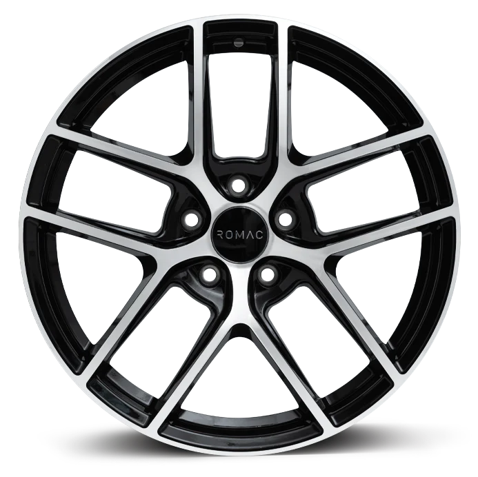4 x ROMAC Diablo Black Polish & 4 x 235/45R18 98Y XL TRIANGLE EFFEXSPORT TH202
