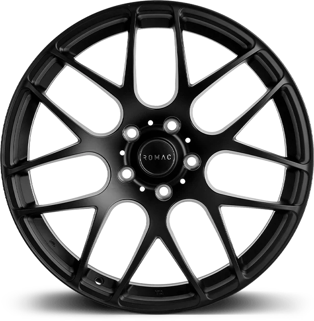 4 x ROMAC Radium Satin Black & 4 x 225/40R18 FALKEN FK520 92Y XL
