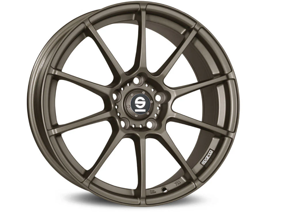 4 x Sparco ASSETTO GARA MATT BRONZE & 4 x 225/40R19 93Y XL BRIDGESTONE TURANZA 6 ENLITEN