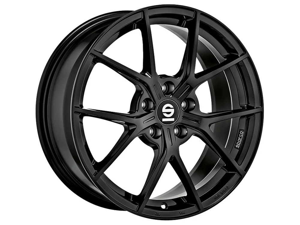 4 x Sparco SPARCO PODIO GLOSS BLACK & 4 x 225/40R18 92Y XL FALKEN FK520 AZENIS