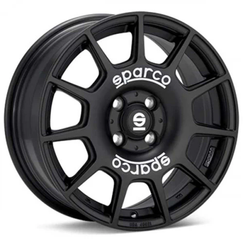 4 x Sparco SPARCO TERRA MATT BLACK WHITE LETTERING