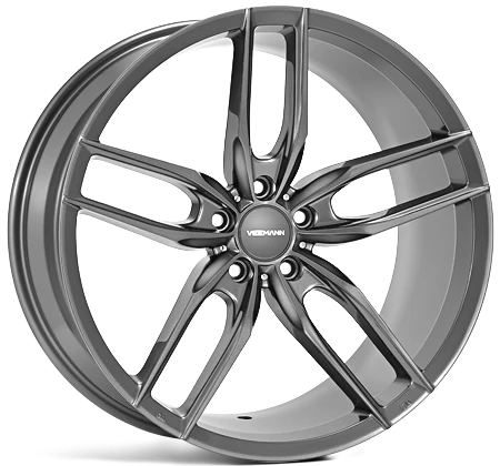 4 x Veemann V-FS28 Gunmetal Gloss & 4 x 285/40ZR22 110W XL KUSTONE PASSION P9S