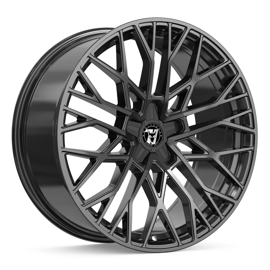 4 x Wolfrace 71 Venom Black Edition Gloss Raven Black & 4 x 265/30R20 GO SUPERSPORT 94YXL FP