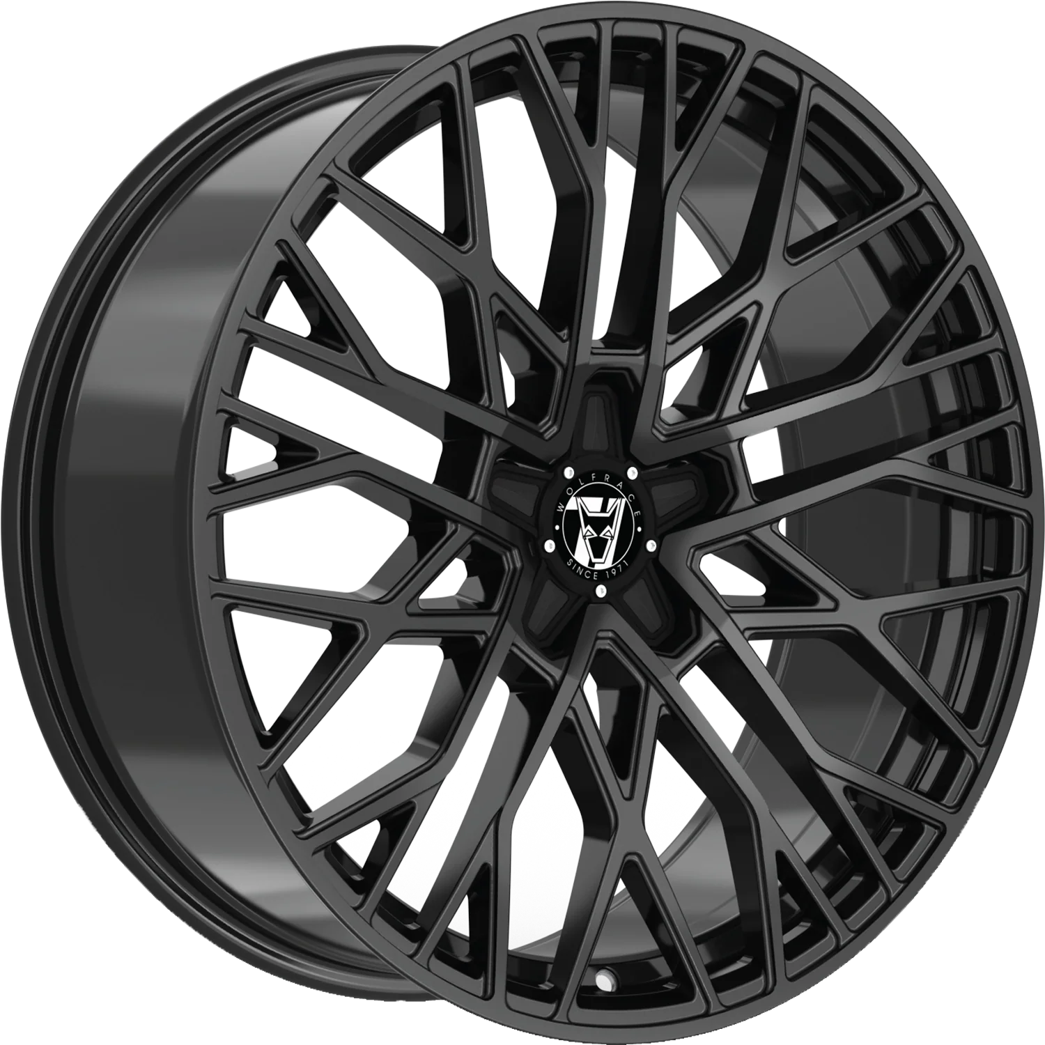 4 x Wolfrace 71 Venom Gloss Raven Black & 4 x 255/40R20 MI XCL2SUV 101HXL VOL [2]