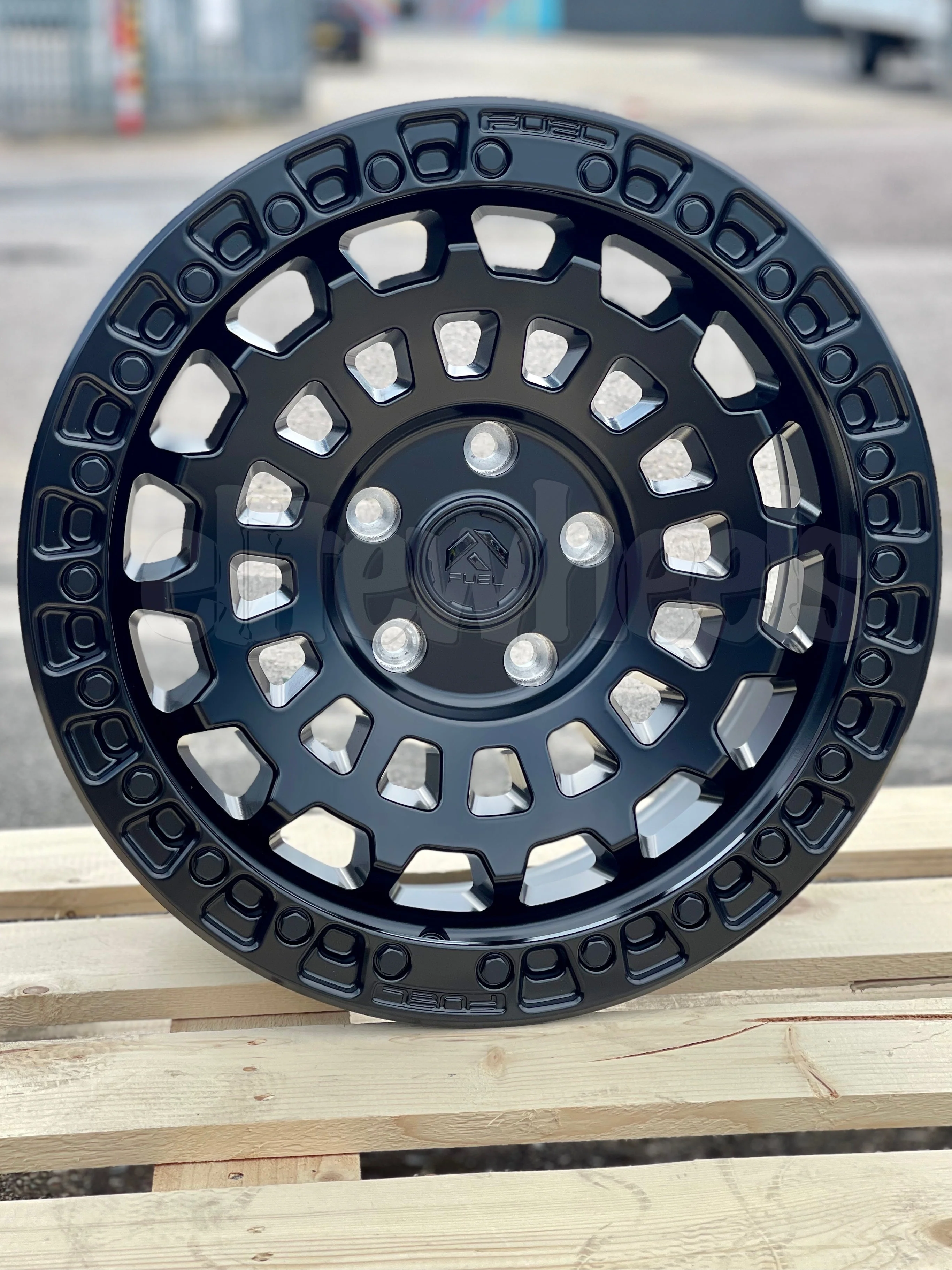 17" Volkswagen Amarok Fuel Zephyr Black - Image 3