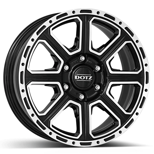 Dotz 4X4 Kalahari dark Black / Polished