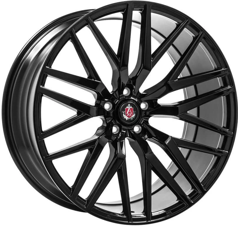 FRONT Wheel & Tyres Package( AXE EX30 GLOSS BLACK + 265/35R22 FALKEN FK510SUV 102YXL )