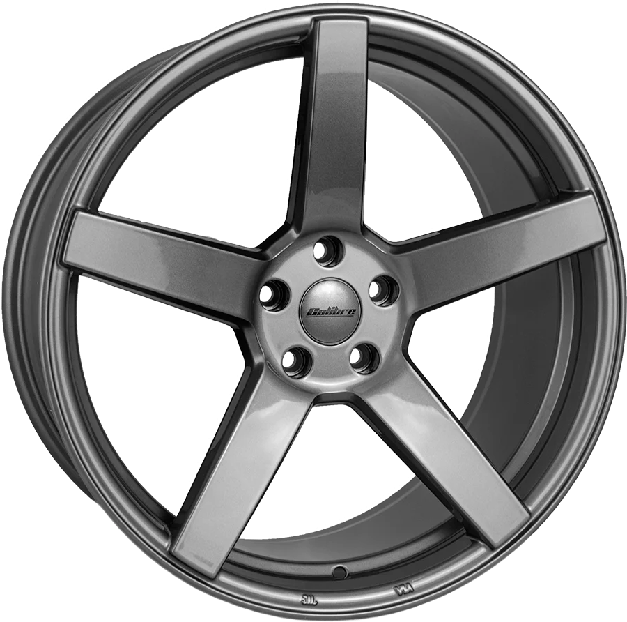 FRONT Wheel & Tyres Package( Calibre CC-Q Gloss Gunmetal + 245/40ZR19 FALKEN FK520 98Y XL )
