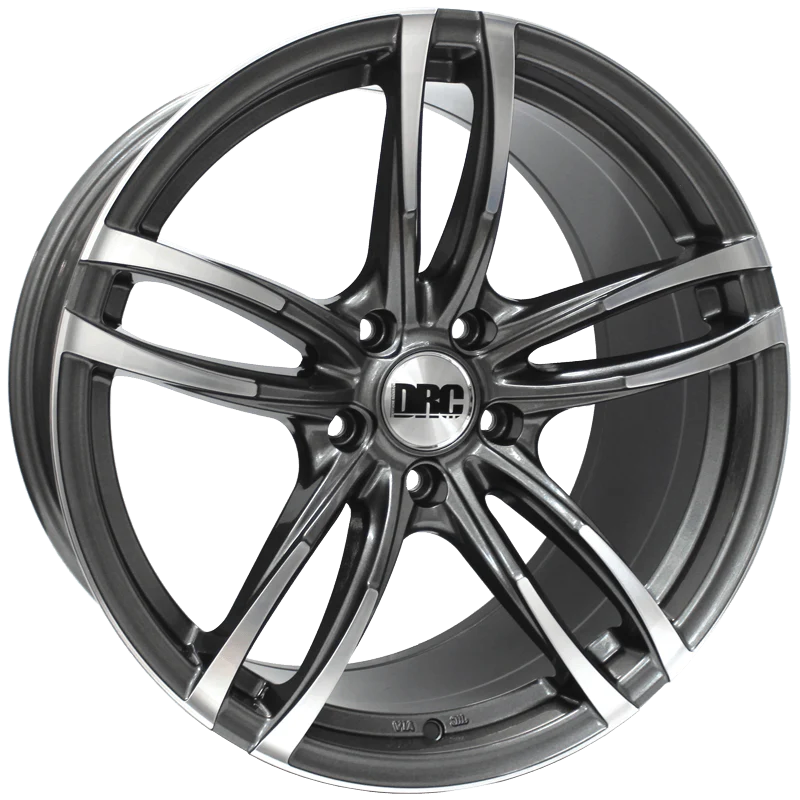 FRONT Wheel & Tyres Package( DRC DMF Gunmetal / Polished Face + 215/40R18 COMFORSER CF710 89W XL )