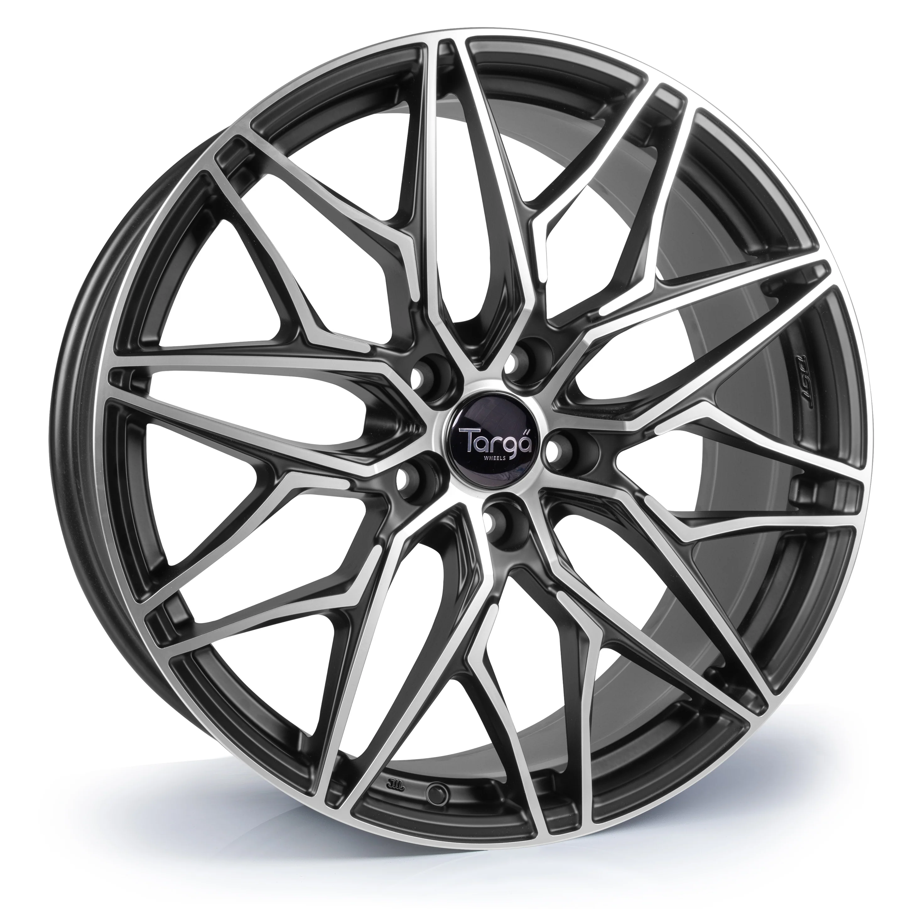 FRONT Wheel & Tyres Package( Targa TG6-FF Black Machined Face + 255/40R18 COMFORSER CF710 99W XL )