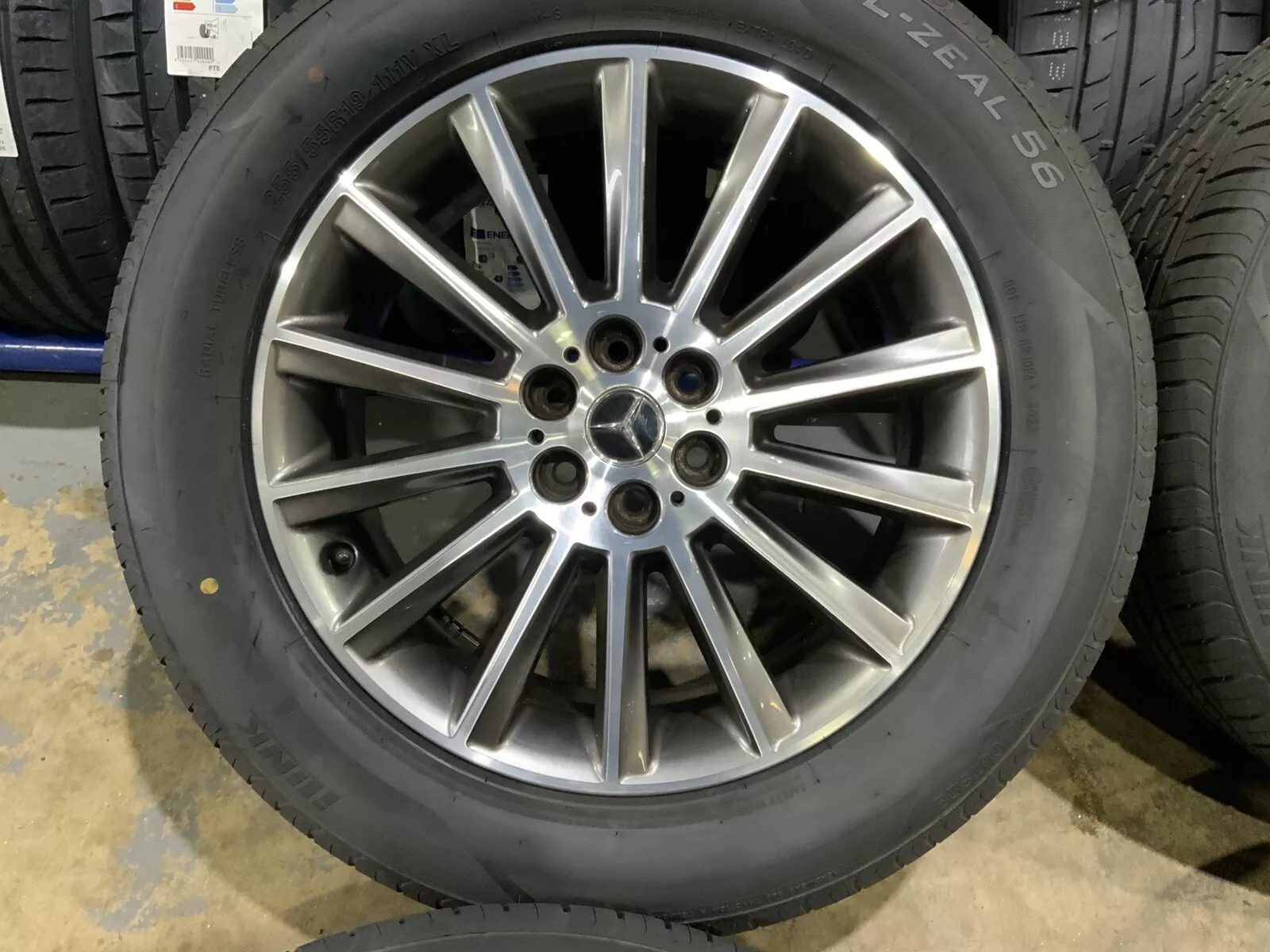 GENUINE MERCEDES X CLASS 19" ALLOY WHEELS & TYRES WILL WILL ALSO FIT NISSAN NAVARA - Image 2