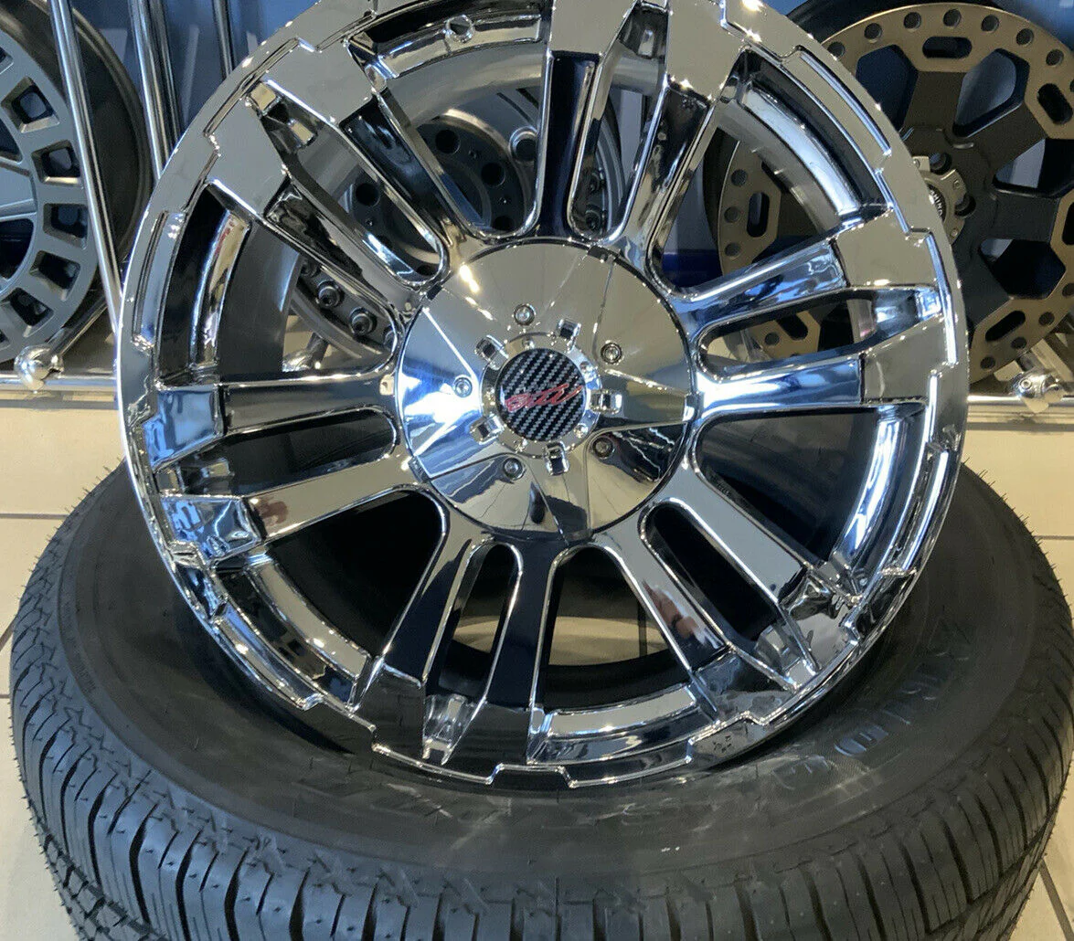 JEEP WRANGER 18" CHROME ALLOY WHEELS DEAL OF THE DAY - Image 5