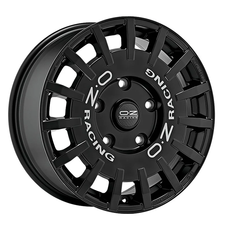 18" Ford Transit Custom OZ Rally Racing Van Matt Black - Image 4