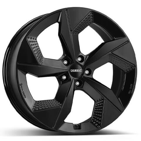 REAR Wheel & Tyres Package( Dezent AO black Black + 225/35ZR19 CO SC7 88YXL )