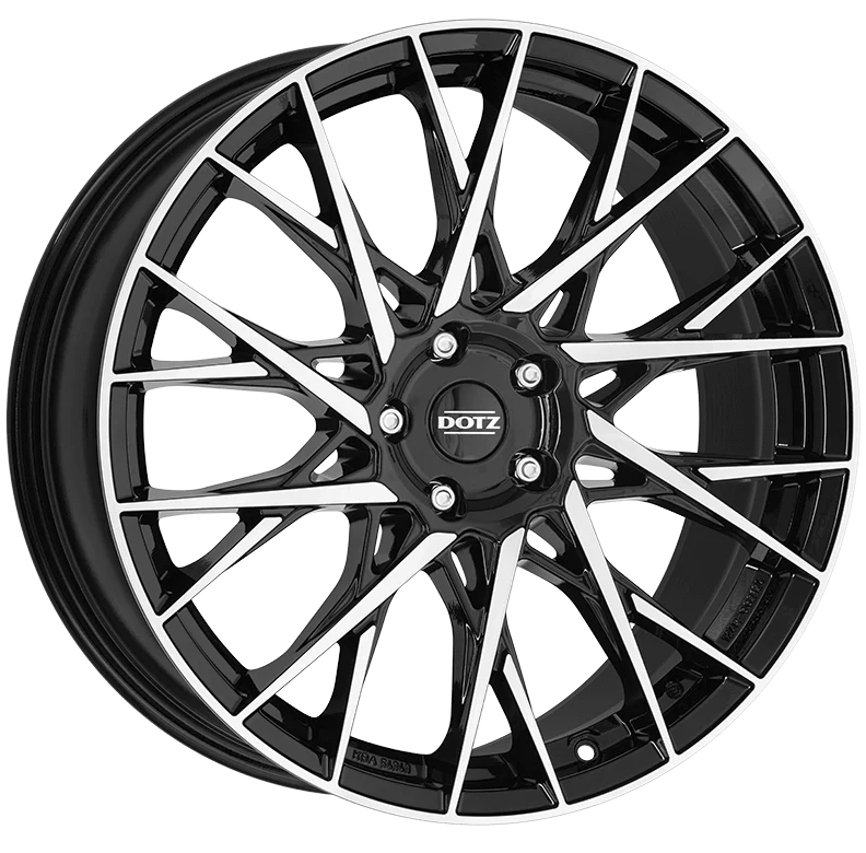 Wheel & Tyres Package( Dotz Fuji dark Black / Polished + 225/40R18 PI POWERGY 92YXL )