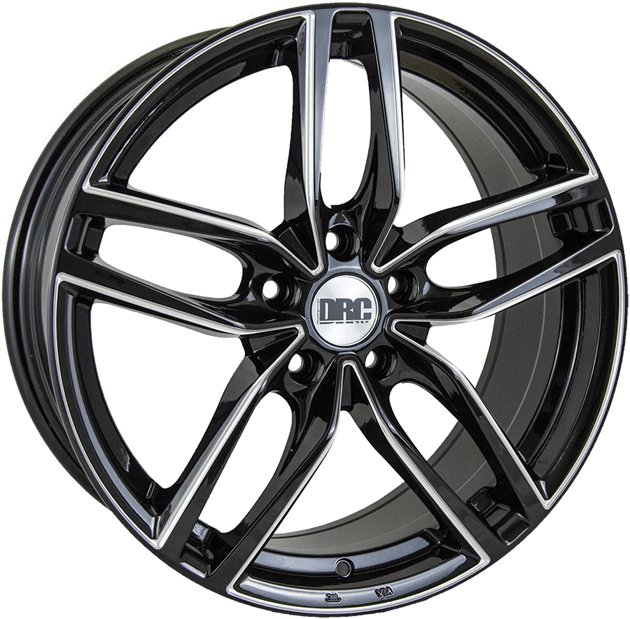 Wheel & Tyres Package( DRC DRS Black / Polished + 215/45R17 FALKEN FK520 91Y XL )