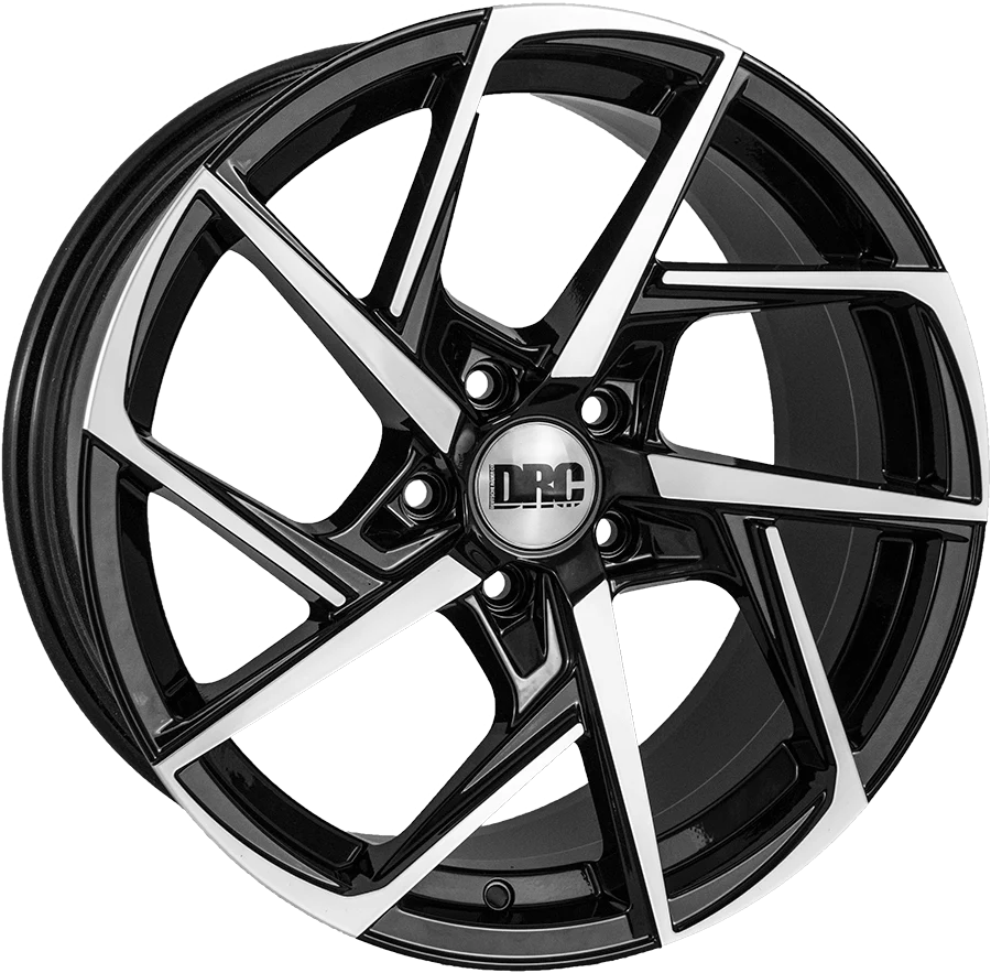 Wheel & Tyres Package( DRC DVX Black / Polished Face + 225/40R18 GO VEC4SEAS G3 92YXL FP )