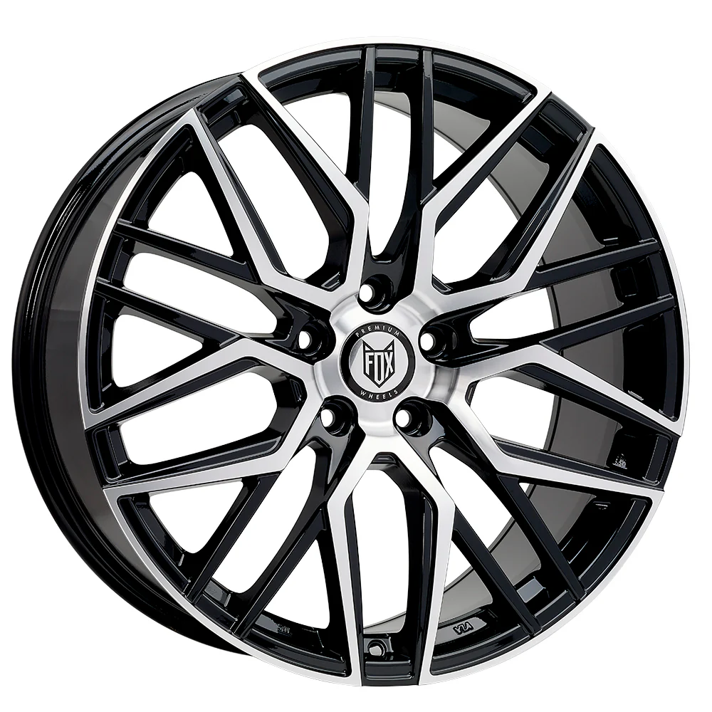 Wheel & Tyres Package( FOX BMA BLACK POLISH + 225/35ZR20 FALKEN FK520 90Y XL )