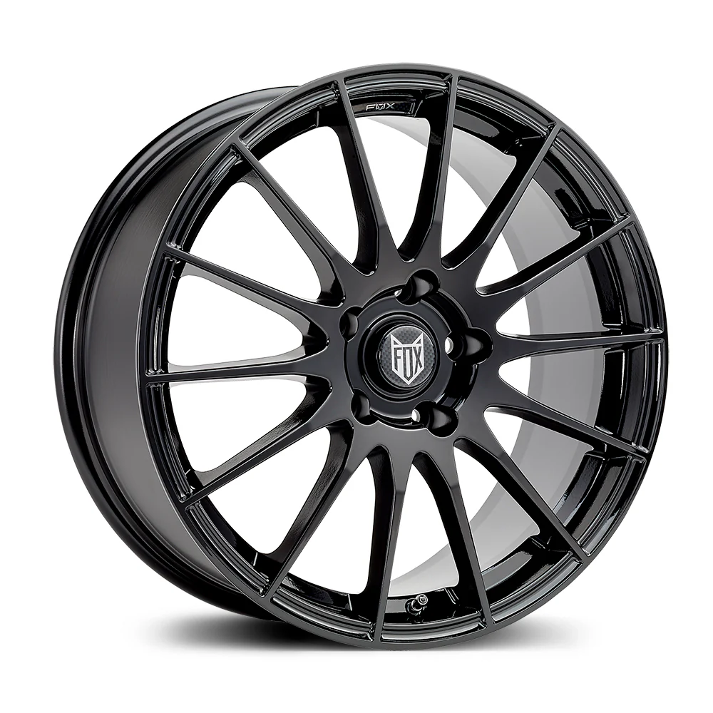 Wheel & Tyres Package( FOX FX004 GLOSS BLACK + 205/45R17 YOKO FLEVER V701 88W XL )