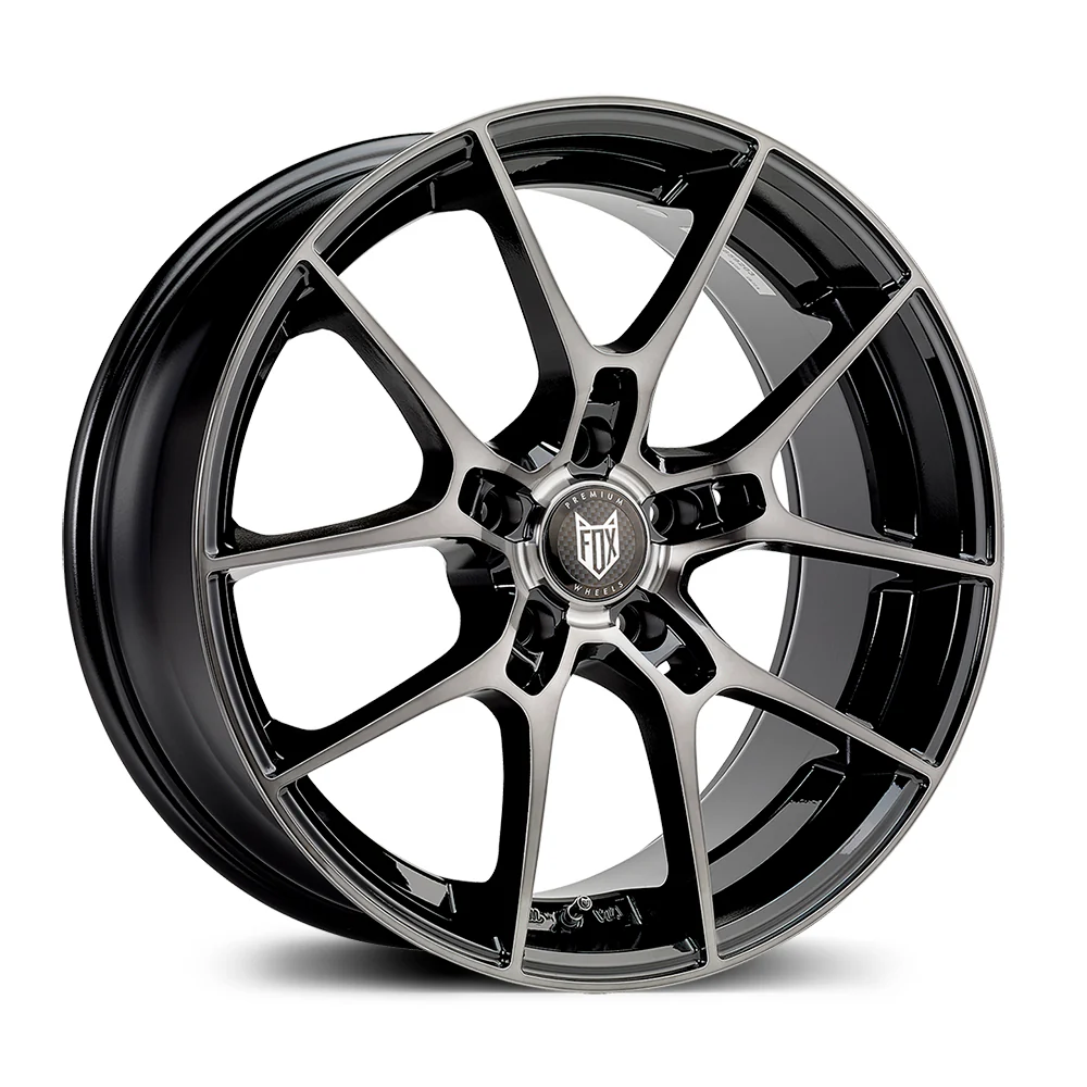 Wheel & Tyres Package( FOX HI-LITE Gloss Black Polish W/ Smoke Clearcoat + 255/30R19 PIR PZERO 91Y XL )