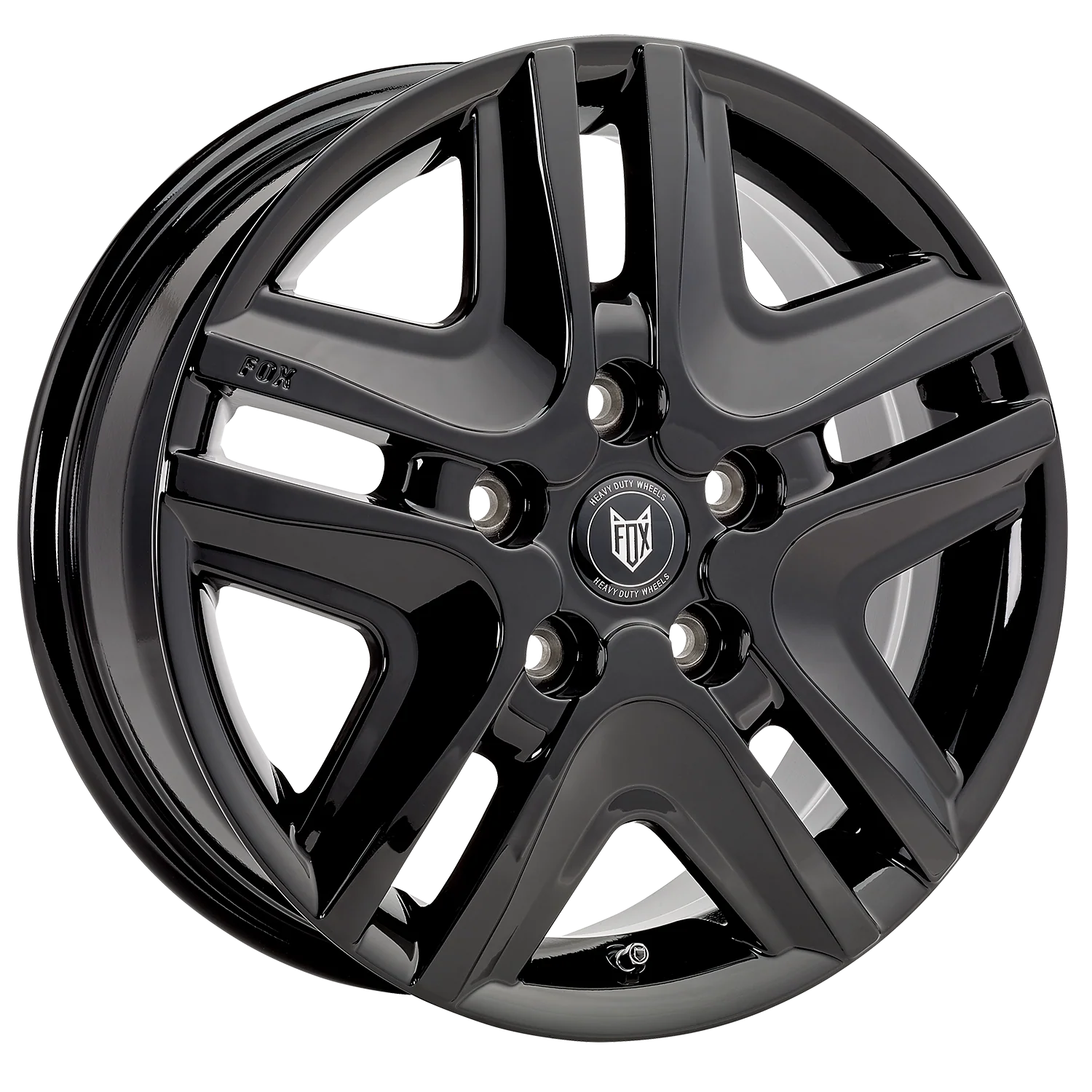 Wheel & Tyres Package( FOX OPUS GLOSS BLACK + 215/75R16C MICH AGIL CROSCLIM 113R )