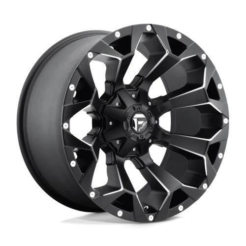 Wheel & Tyres Package( Fuel 1PC D546 ASSAULT MATTE BLACK MILLED + 285/50R20 GE GB AT3[6]116HXL )