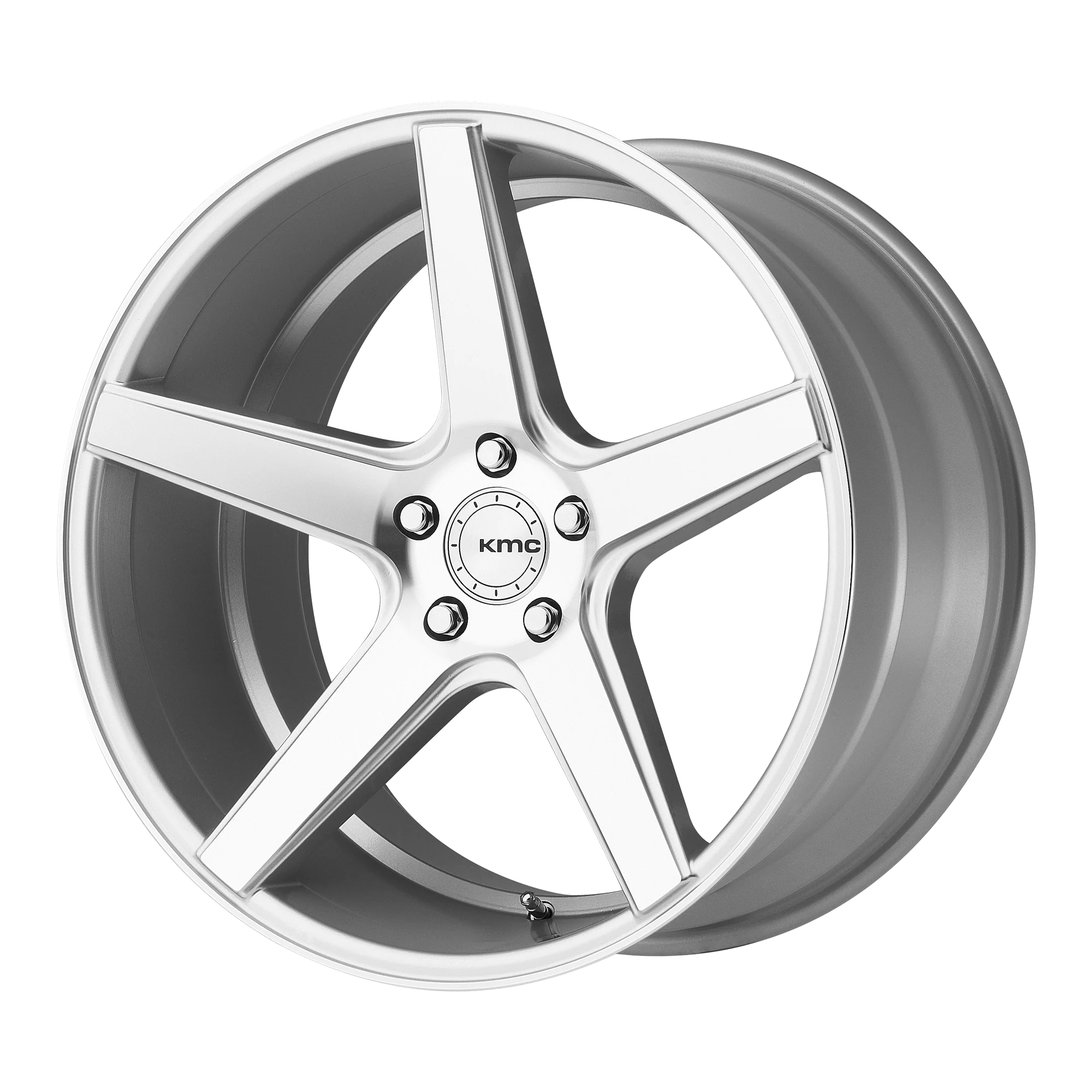 Wheel & Tyres Package( KMC KM685 DISTRICT SILVER MACHINED + 225/40R18 MICH PIL SPT CUP 2 92YXL )