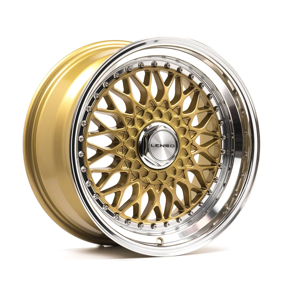 Wheel & Tyres Package( LENSO BSX GOLD & MIRROR DISH + 225/35ZR17 FALKEN FK510 86Y XL )
