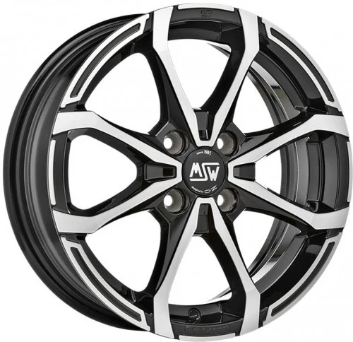 Wheel & Tyres Package( MSW MSW X4 GLOSS BLACK FULL POLISHED + 205/45R16 MAZZINI ECO605 PLUS 87WXL )