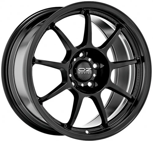 Wheel & Tyres Package( OZ Racing ALLEGGERITA HLT 5F GLOSS BLACK + 195/45R17 MICH PILOT SPORT 4 81W )