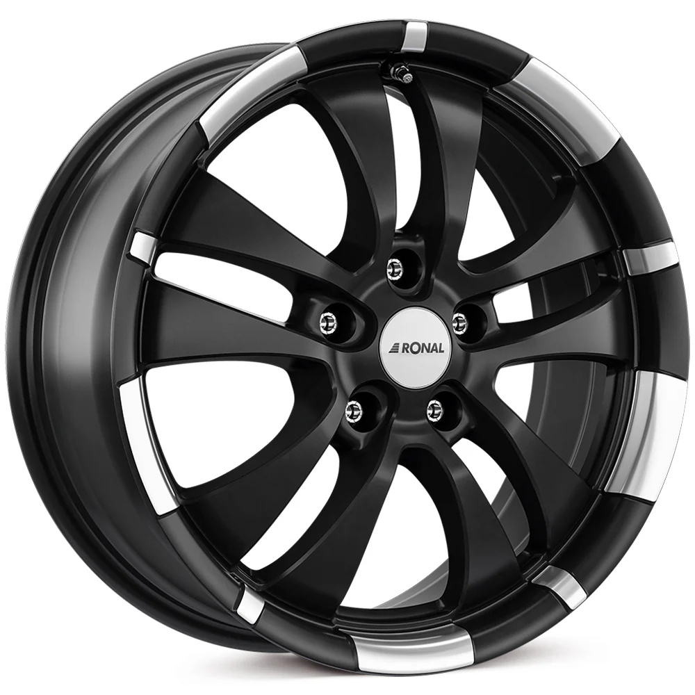 Wheel & Tyres Package( Ronal R59 jetblack-matt-hornkopiert + 235/40ZR18 CO SC3 95YXL RO1 )